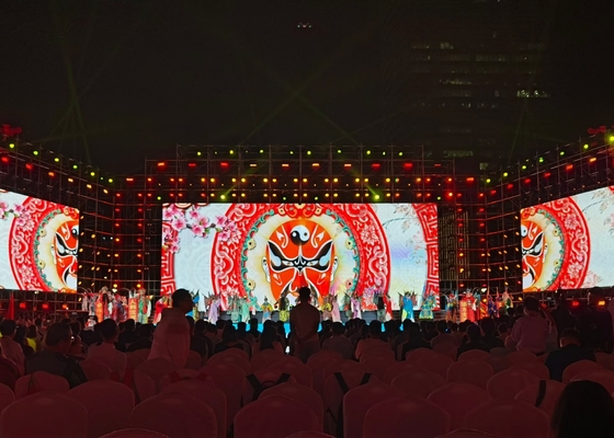 Ecrãs de alumínio fundido para publicidade exterior e centros comerciais com telas grandes RGB LED Display P8