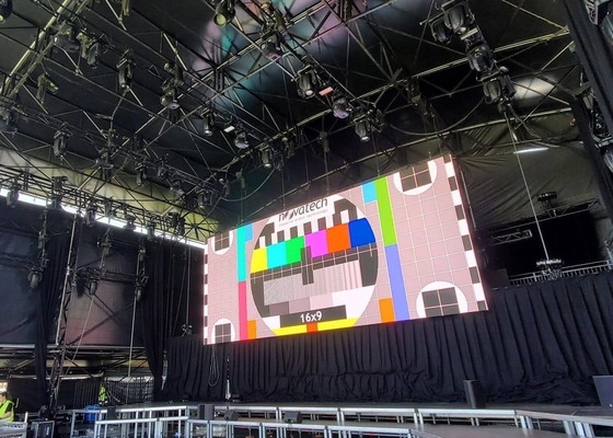 Pôster RGB LED Display 2,5 mm Pixel Pitch Alta taxa de atualização 1920HZ Interior