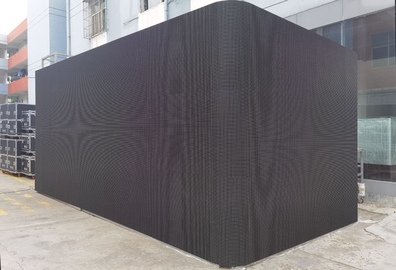 Display publicitário à prova d'água P6 SCX LED exterior Instalação fixa Exterior Display LED a cores completas para publicidade exterior
