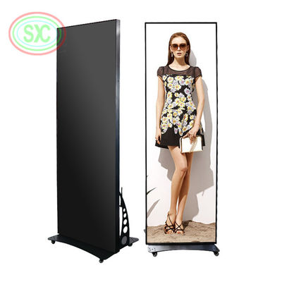 Bom preço 1R1G1B Configuração de cores P2mm LED Poster Display para publicidade atraente on-line
