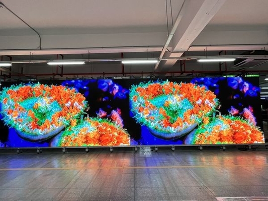 Display LED RGB Full Color P1.56 COB com 10000 horas de vida útil e alta resolução de 427186 pontos/m2