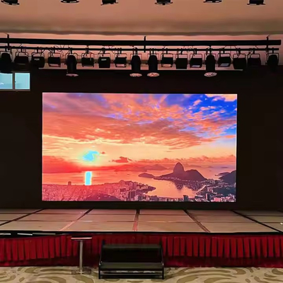 Tela de aluguer HD Exterior Tela de LED a cores completas Tela de 4 mm Pixel Pitch HD Impermeável
