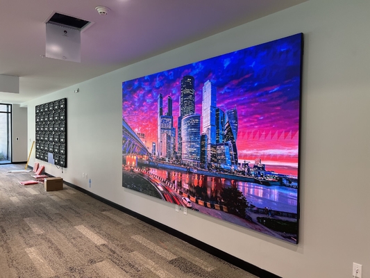Ecrã HD P8 à prova d'água em exteriores Full Color LED Display para campo de futebol