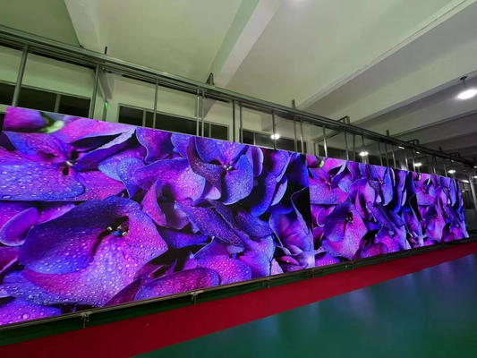 Exibição LED a cores completas P3 com resolução de módulo 64 * 64 e peso do módulo de 0,36 kg para visualização de alta definição
