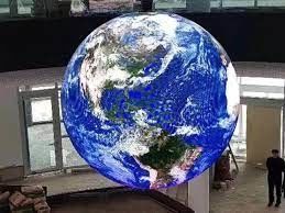 3.91mm Pixel Pitch Indoor 360° Esfera LED Display Screen