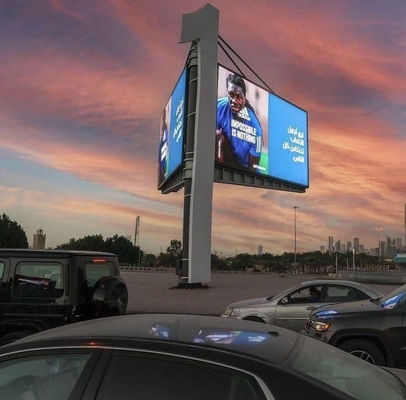 Ecrã pendurado SMD3535 Full Color Outdoor Advertising LED Display Screen IP65 320*160mm 3-5 anos de garantia