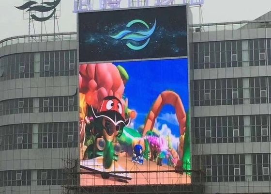 Tela de exibição LED externa P10 10000 pontos/m² 5000cd/m²