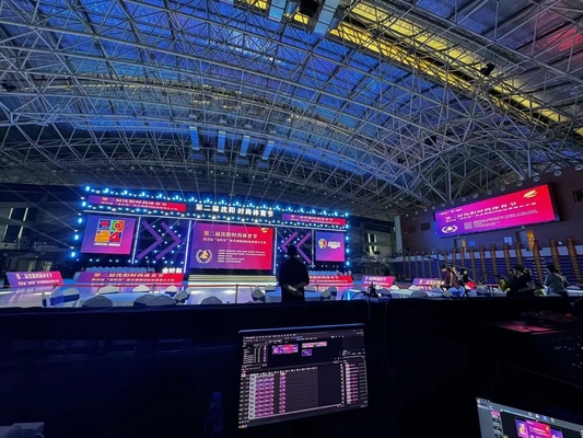 Display de LED de estágio interior a cores completas de tela de alumínio fundido com 3 anos de garantia