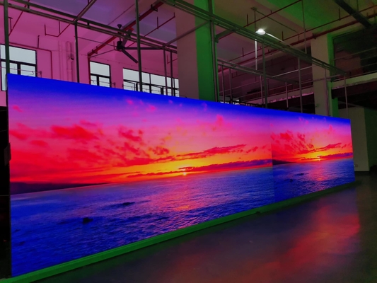 2025 Ecrã LED de alta definição de interior 500x1000mm P3.91 Publicidade LED exterior