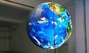 Ecrã LED de esfera certificado ISO com tamanho de módulo 320*160mm e tecnologia de economia de energia