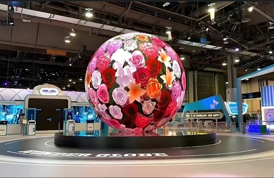 Shopping Mall/Events Waterproof IP43 Sphere LED Screen com Certificações FCC para suas necessidades de compras e eventos