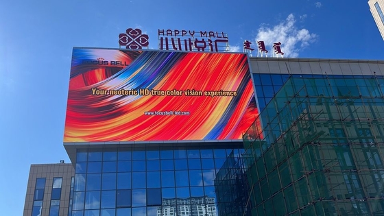 P20 impermeável Edifício Publicidade Led Screen Led Video Parede Ultra-Clar Personalizável