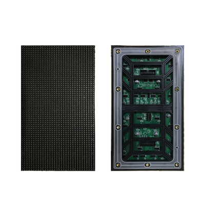 Ecrã LED de publicidade de gabinete de ferro, aluguel de ecrã LED exterior a cores completas, adequado para ruas e ruas comerciais