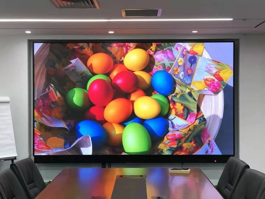 Apresentação de imagem clara e estável Display LED a cores inteiras para sala de reuniões e publicidade