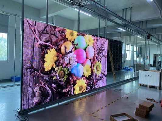 Tela LED digital P2.5 para interior 1R1G1B 160000 pixels/metro quadrado, outdoor