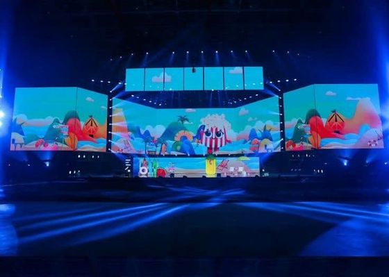 Tela LED digital P2.5 para interior 1R1G1B 160000 pixels/metro quadrado, outdoor