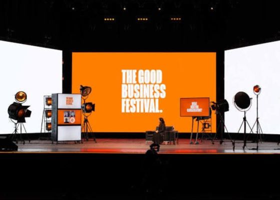 Alta estabilidade P6.67 HD Modulo LED Display, fácil de instalar e manter outdoor led outdoor led