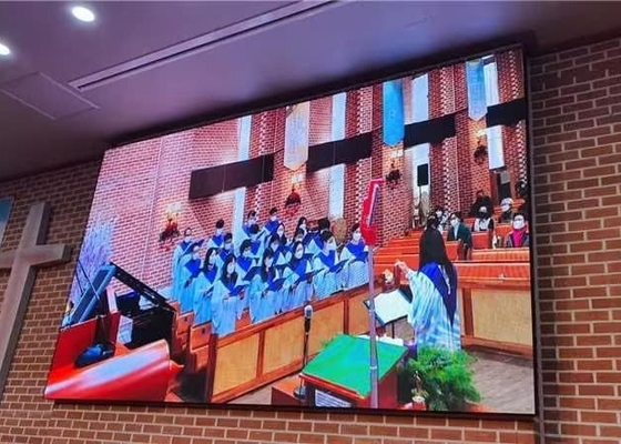 Serviço de aluguer de cartazes de LED de alumínio fundido a óleo P6 Painel de parede de vídeo LED a cores completas