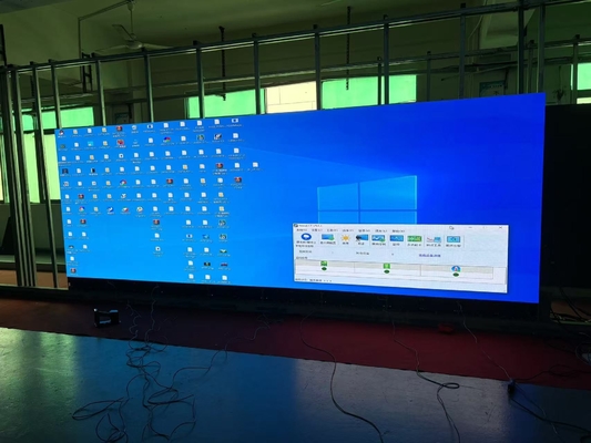 P4 Full Color Indoor LED Video Wall Screen 80*40 Resolução de módulo Panfletos publicitários