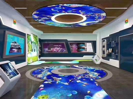 Ecrã LED a cores interiores com consumo máximo de energia de 680 W/m2 e consumo médio de energia de 300 W/m2