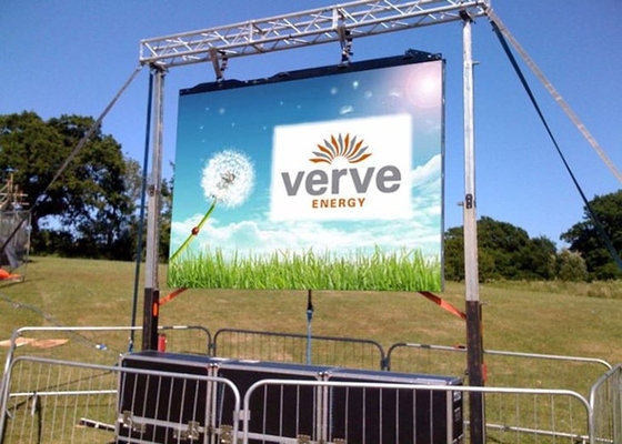 Outdoor LED billboards com lâmpada LED SMD2727 e nível de proteção IP65