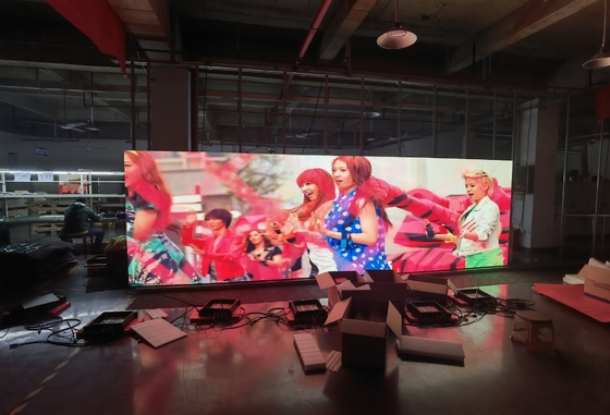 Aluguer RGB LED Billboard P5 Outdoor HD Nova System Alto brilho/resolução