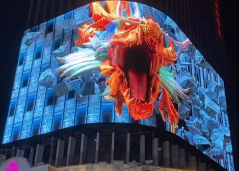 Display LED de parede de tela grande P4.81 Instalação fixa/aluguel interior
