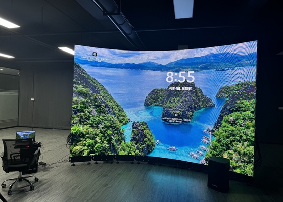 Aluguel de LED Panfletos de tela interna Brilho do ecrã 800cd Vídeo Vivo Epistar 4mm Pitch Pixel