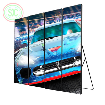 Display LED comercial personalizável com configuração de cores 1R1G1B e chips SMD2121