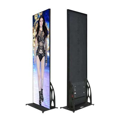 Bom preço Dimensão do ecrã 680x2000mm Display de cartazes LED com alta resolução 209*104 e 320x160mm Dimensão do módulo on-line