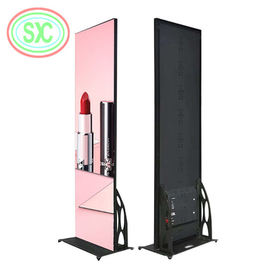 SMD2121 Chips LED e 209 * 104 Resolução em Alumínio Cabinet LED Poster Display para Publicidade Dinâmica