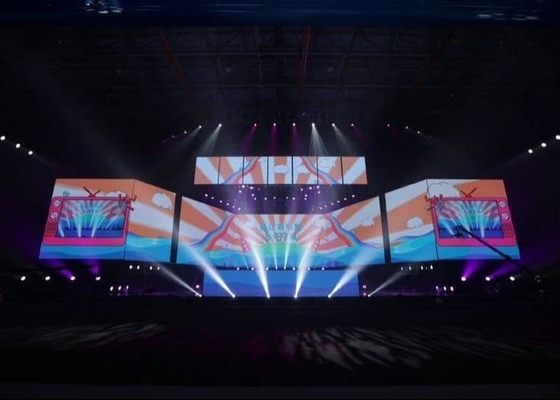 Display LED de locação a cores completas Modulo P10 1RGB Display publicitário LED suspensa