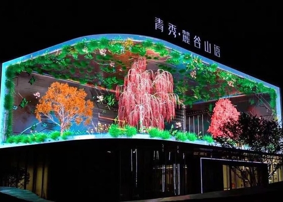 Instalação de aluguer Display interno e externo Alto brilho Exterior à prova d'água Display LED a cores inteiras P10
