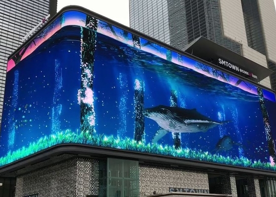 Instalação de aluguer Display interno e externo Alto brilho Exterior à prova d'água Display LED a cores inteiras P10