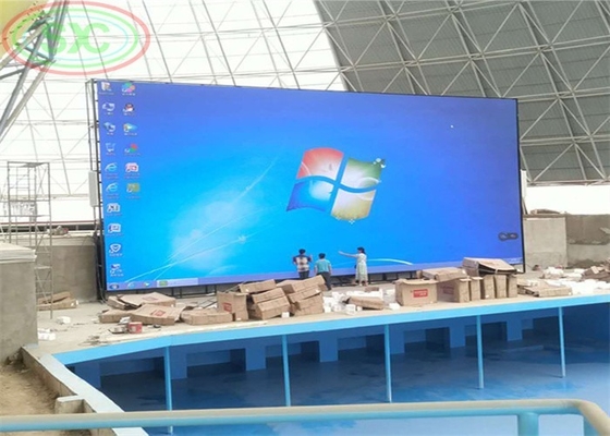 Alumínio fundido a óleo P12 Exterior Display LED a cores completas Publicidade Multi-sinal CE / RoHS Compliant