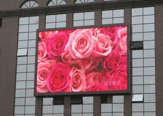 256x256mm Dimensão do módulo Full Color P16 Outdoor LED Display for Rental Screen Caixa de ferro / Caixa de fundição de alumínio IP65 filme à prova d'água Publicidade