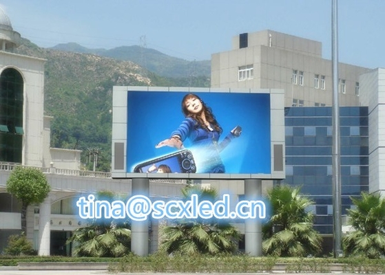 SMD P6 Commercial LED Panoramas Publicitários 1/8 Scan Full Color LED Painel de tela