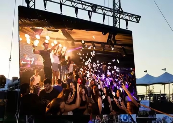 High Definition Outdoor Full Color Rental LED Screen SMD 2121 Impermeável Garantia de três anos