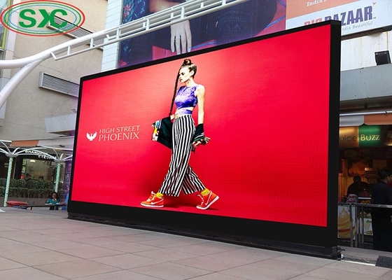 Vídeo à prova d'água Grande ecrã P10 Full Color Outdoor Publicity Led Display Screen