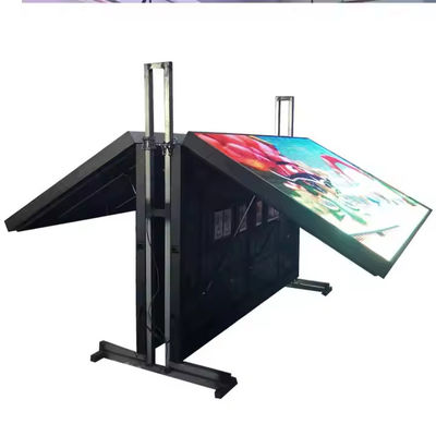 Bom preço Ecrã de aluguer de LED SMD de alto brilho com gabinete de aço, 40.000 pontos por metro quadrado on-line