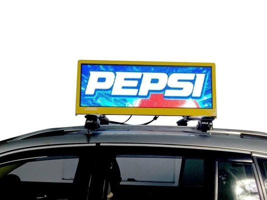 Display de sinalização LED de automóveis de publicidade exterior 96*32 Cm com tensão de 5 V CC