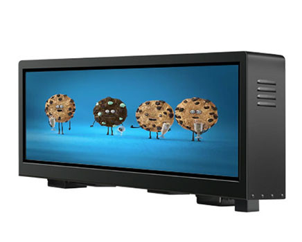 Display de sinalização LED de carro com configurações 1R1G1B e tensão de 5V DC