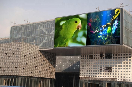 Display LED de tamanho fixo personalizado com método de manutenção de serviço traseiro e material de gabinete de alumínio