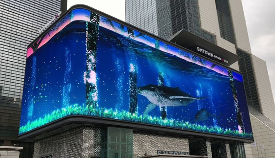 Display de vídeo de tamanho personalizado Ecrã de painel LED à prova de intempéries com função de exibição
