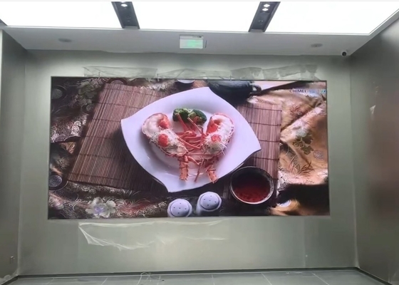 COB P1.25 LED Video Wall Indoor LED Display Screen 270420 pontos/M2 492x492mm