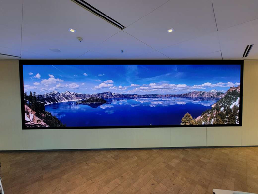 16:9 Sala de Controle Cob Mini 4K P0.9 P1.2 P1.5 P1.8 Indoor LED Video Wall Videotron Display Screen Panel