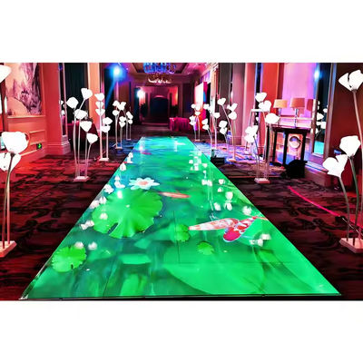 500x1000mm LED Dance Floor Screen 4,81mm Pixel ângulo de visão 160°