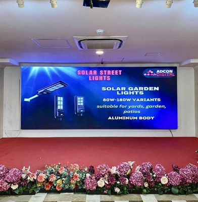 Locação de tela Full Color LED Screen Background P3.91 SMD 1/8 Chip de LED epitaxial de varredura