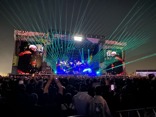Locação de tela Full Color LED Screen Background P3.91 SMD 1/8 Chip de LED epitaxial de varredura