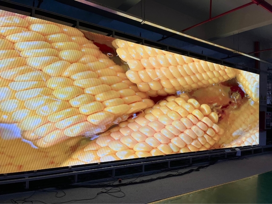 P2.5 Display de superfície curva LED a cores inteiras e à prova d'água / Display de cortina LED flexível
